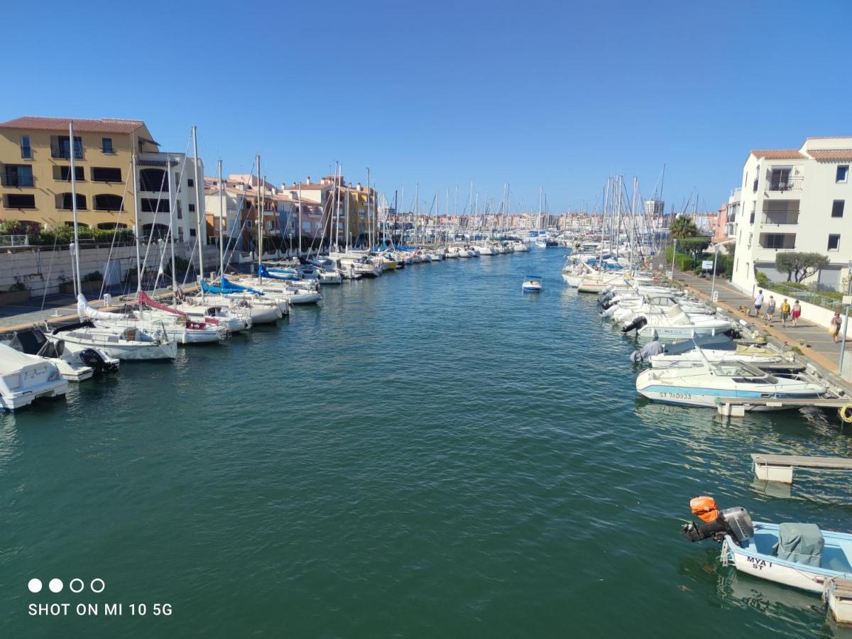 Studio Cabine Ile Des Pecheurs Cap D'Agde Tennis 외부 사진